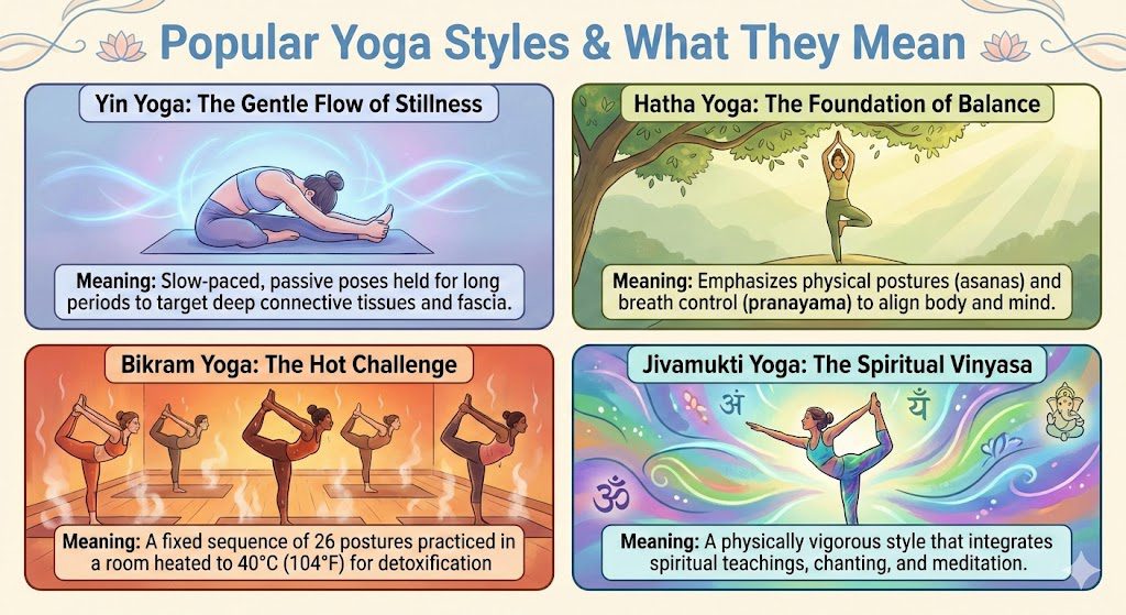 Popular Yoga Styles & What They Mean