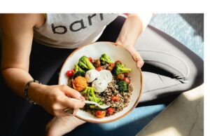 Vibrant and nutrient-rich plant-based meal bowl from the Nature's Bounty eating guide.